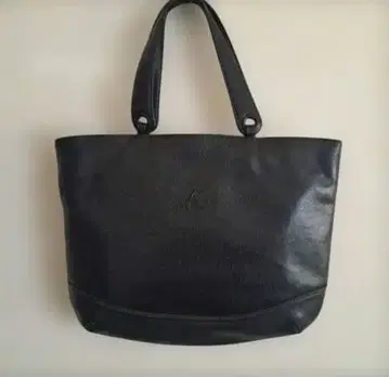 [컨디션 최상] Kitamura 키타무라 가죽백 블랙 토트