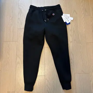Champion 블랙 조거 팬츠