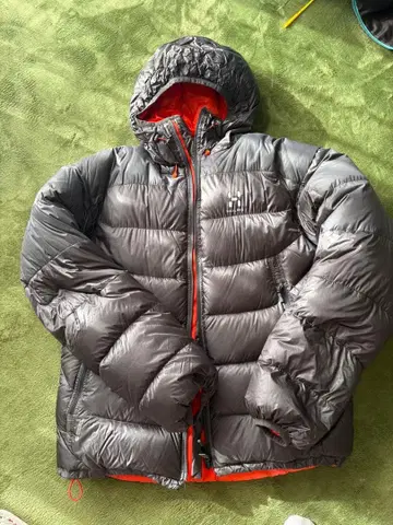 호구로후스 다운 자켓 그레이 M 사이즈