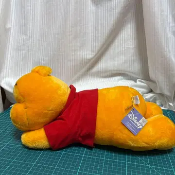 디즈니 푸우 푸 봉제 인형 엎드린 자세 약 40cm [무료배송]