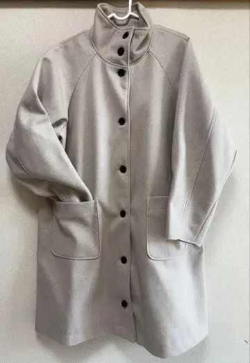 새상품급 SM2 베이지 A라인 코트 사만사 모스모스