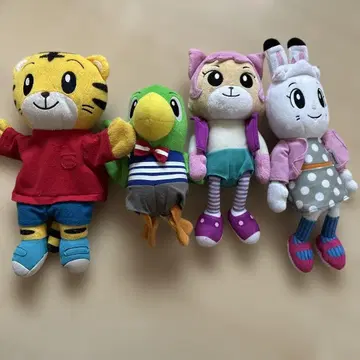 호비(시마지로) 봉제 인형 4개 세트