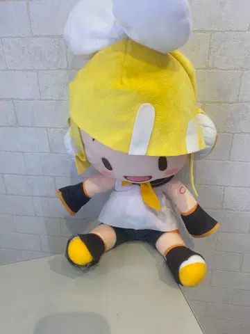 하츠네 미쿠 시리즈 메가 점보 복슬복슬 봉제 인형 카가미네 렌