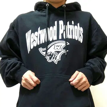 포트 & 컴퍼니 웨스트우드 페이트리어츠 후드 맨투맨 블랙 구제 의류