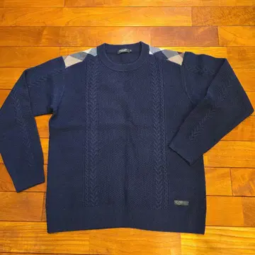 BLACK LABEL CRESTBRIDGE 네이비 니트 M