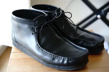 Clarks Originals 왈라비 가죽 블랙 27cm(UK9)