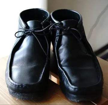 Clarks Originals 왈라비 가죽 블랙 27cm(UK9)