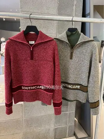 즉시 발송 사우스 케이프 고급 여성용 골프 스웨터 S