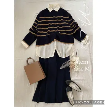 촉촉한 네이비 세트 여성용 의류 묶음 판매 셋업 코디 판매 M