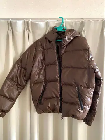 MORGAN 다운 자켓 브라운