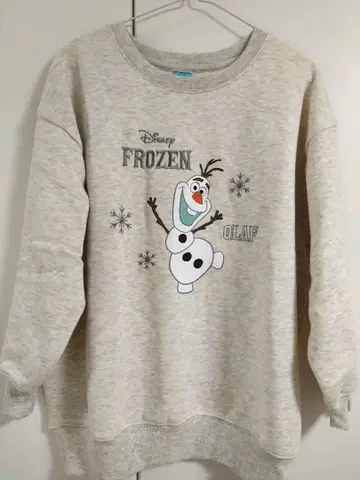 디즈니 겨울왕국 올라프 트레이닝복 속기모 자수 와펜