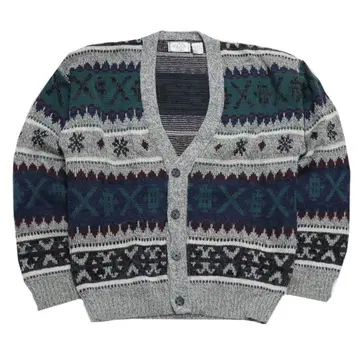 90s Sears 아크릴 니트 가디건