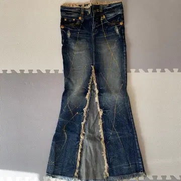 d.i.a. 데님 롱 스커트