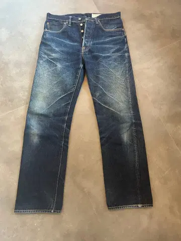 BONCOURA 신치 벨트 데님 32