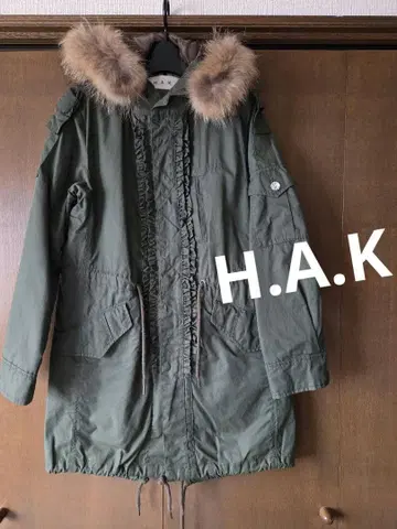H.A.K 모즈 코트 밀리터리 자켓
