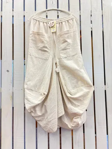 무지 스커트 화이트 변형 스커트