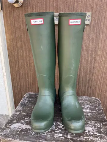 HUNTER 롱 부츠