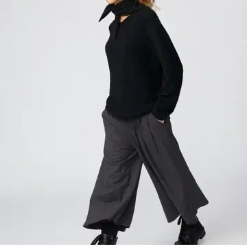 유니클로 C 큐롯 완판 그레이 XL