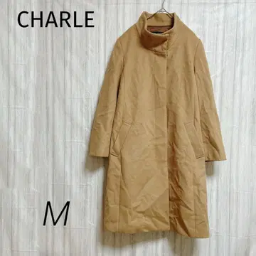 CHARLE [ M ] 코트 아우터 울 베이지 심플