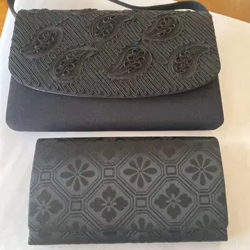 블랙 일본 의류용 백 예복용 백