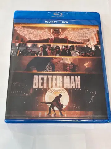BETTER MAN 베터 맨 Blu-ray+DVD 세트 (2매 포함)