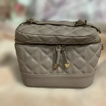 RANDA 퀼팅 베이지 숄더백