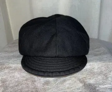 사이즈 S Dapper's 헌팅 캡 1207SP 블랙 데님 면 스베리