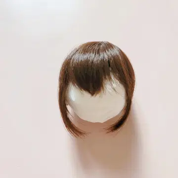 4인치 사이즈 인형 가발 사이드장 숏 헤어 비터 초콜릿