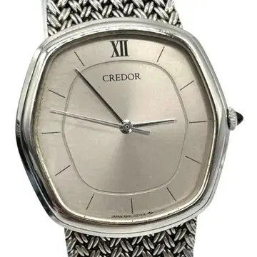 SEIKO CREDOR 5931-5232 쿼츠 실버 다이얼