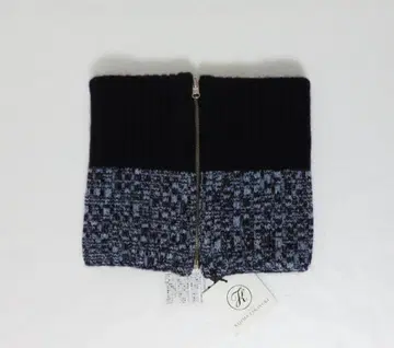 KIJIMA TAKAYUKI 캐시미어 니트 넥워머 네이비