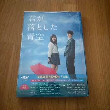 네가 떨어뜨린 푸른 하늘 럭셔리판 3장 세트