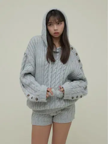 Yara cable knit set up AM1573