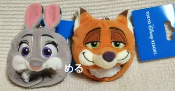 TDR 주토피아 주디 & 닉 팬캡 키링 디즈니