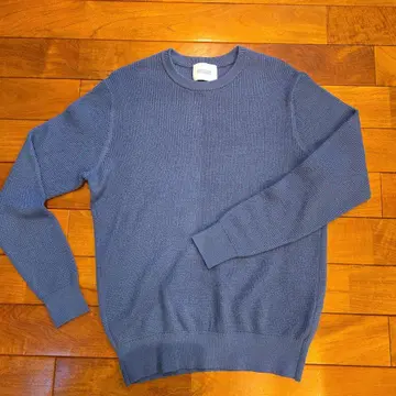 MACKINTOSH PHILOSOPHY 블루 니트 스웨터