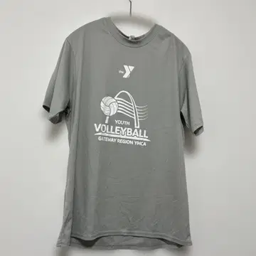 새상품급 C2 SPORT 그레이 배구 T셔츠 M