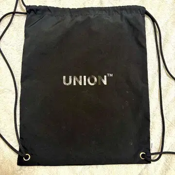 UNION 매거진 냅색 블랙