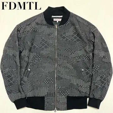 FDMTL 올 패턴 자켓 BOMBER JACKET 블루종 일본제 S