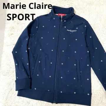 새상품급 marie claire 여성용 방한 골프웨어 LL 사이즈 네이비
