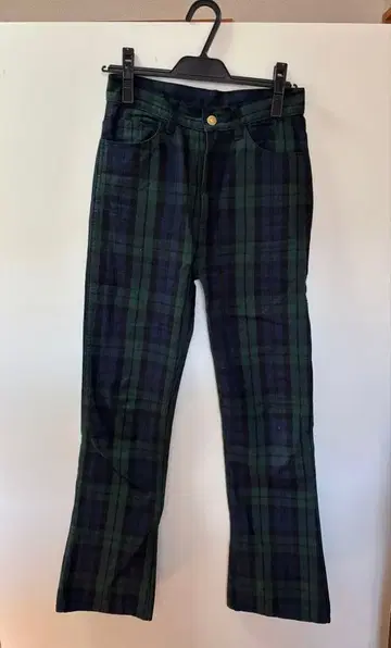 HOLIDAY 체크 플레어 데님 SH/2