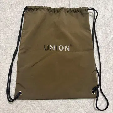 UNION 매거진 냅색 올리브 드래프트