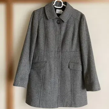 pbi 울 그레이 피 코트 7호 사이즈