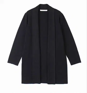 민트 브리즈 롱 가디건 빅 사이즈 블랙