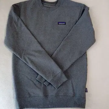patagonia 그레이 크루넥 맨투맨