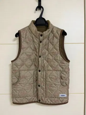 아멘 퀼팅 베스트 리버서블 사이즈 0 여성 M