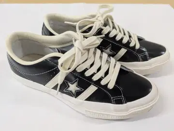 컨디션 최상 복각 컨버스 [잭 스타] 블랙