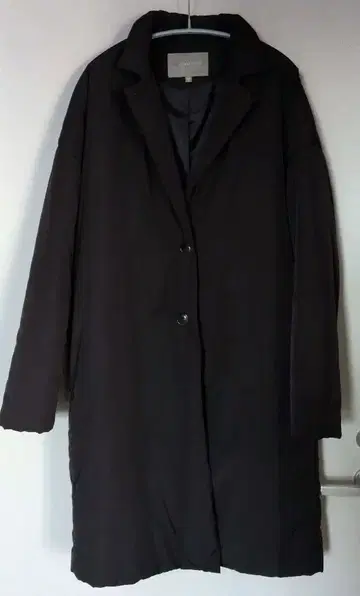 유나이티드 애로우즈 블랙 롱 코트 38