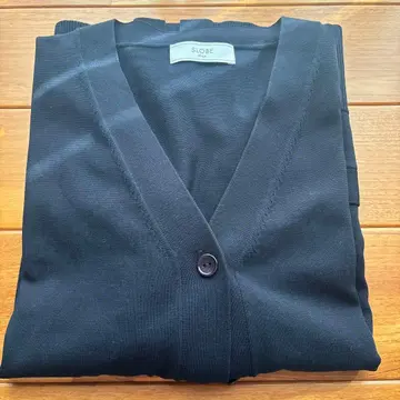 [ 12100엔 ] SLOBE IENA 코튼 아이스 V넥 가디건
