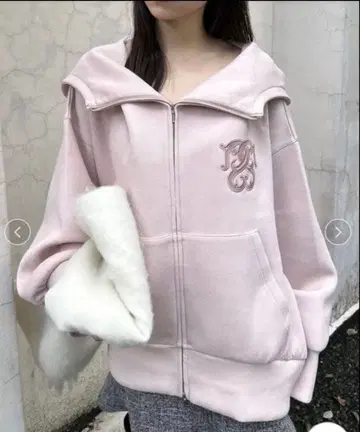 완판템 SNIDEL 스나이델 볼륨 후드티