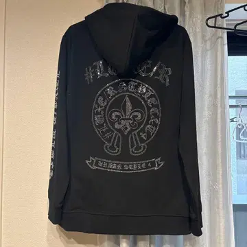 LUXE/R 블랙 후드티