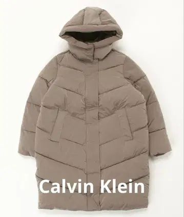 새상품급 Calvin Klein 모던 패딩 코트 XS